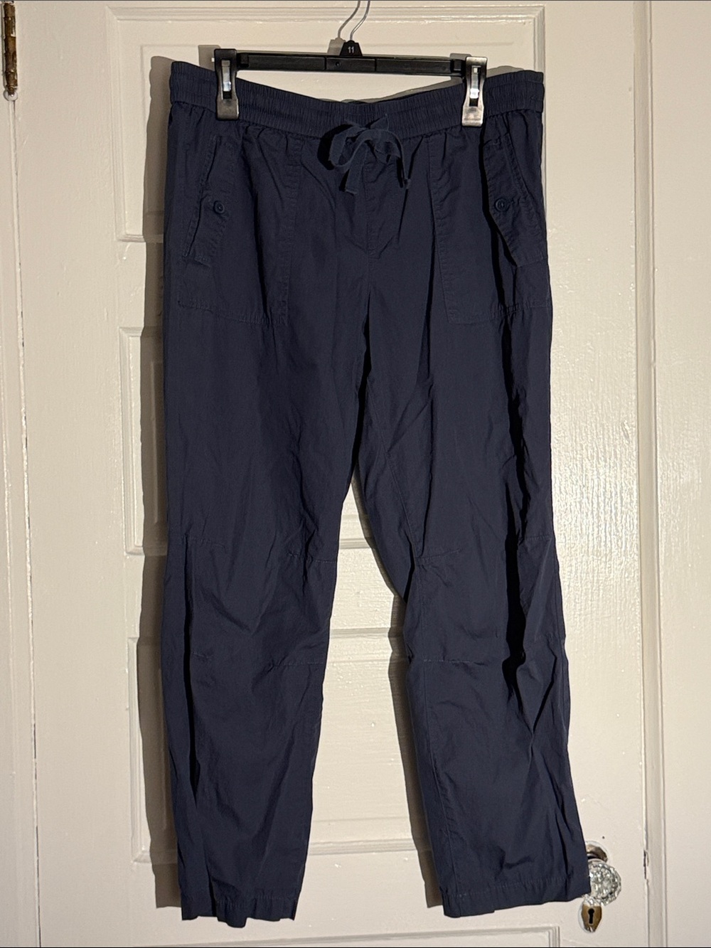 Loft Outlet Women’s Dark Gray Cargo Drawstring Casual Pants